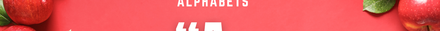 Eat With Alphabets : Letter A