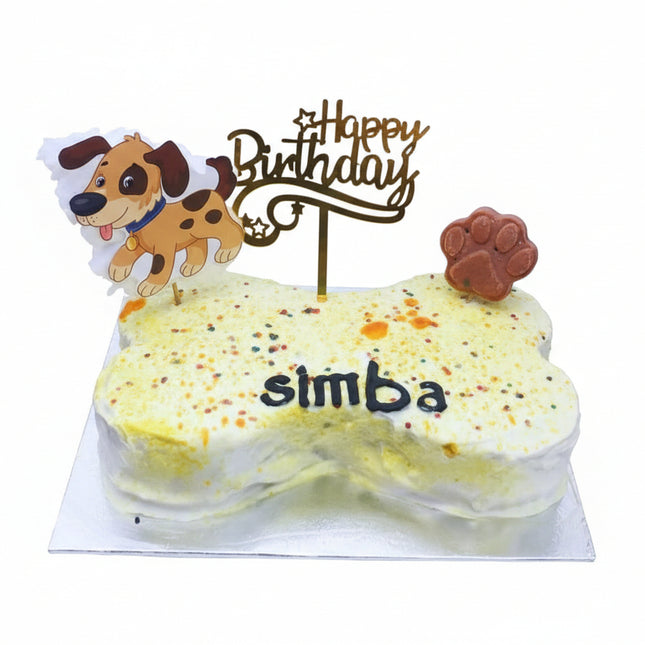 Bone Shape Cake