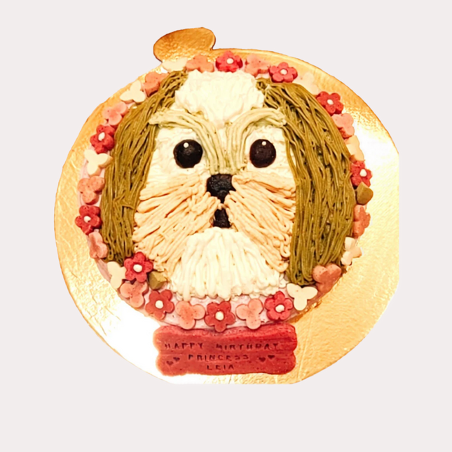Shih Tzu Face Cake [750g] [Paw Petisserie]