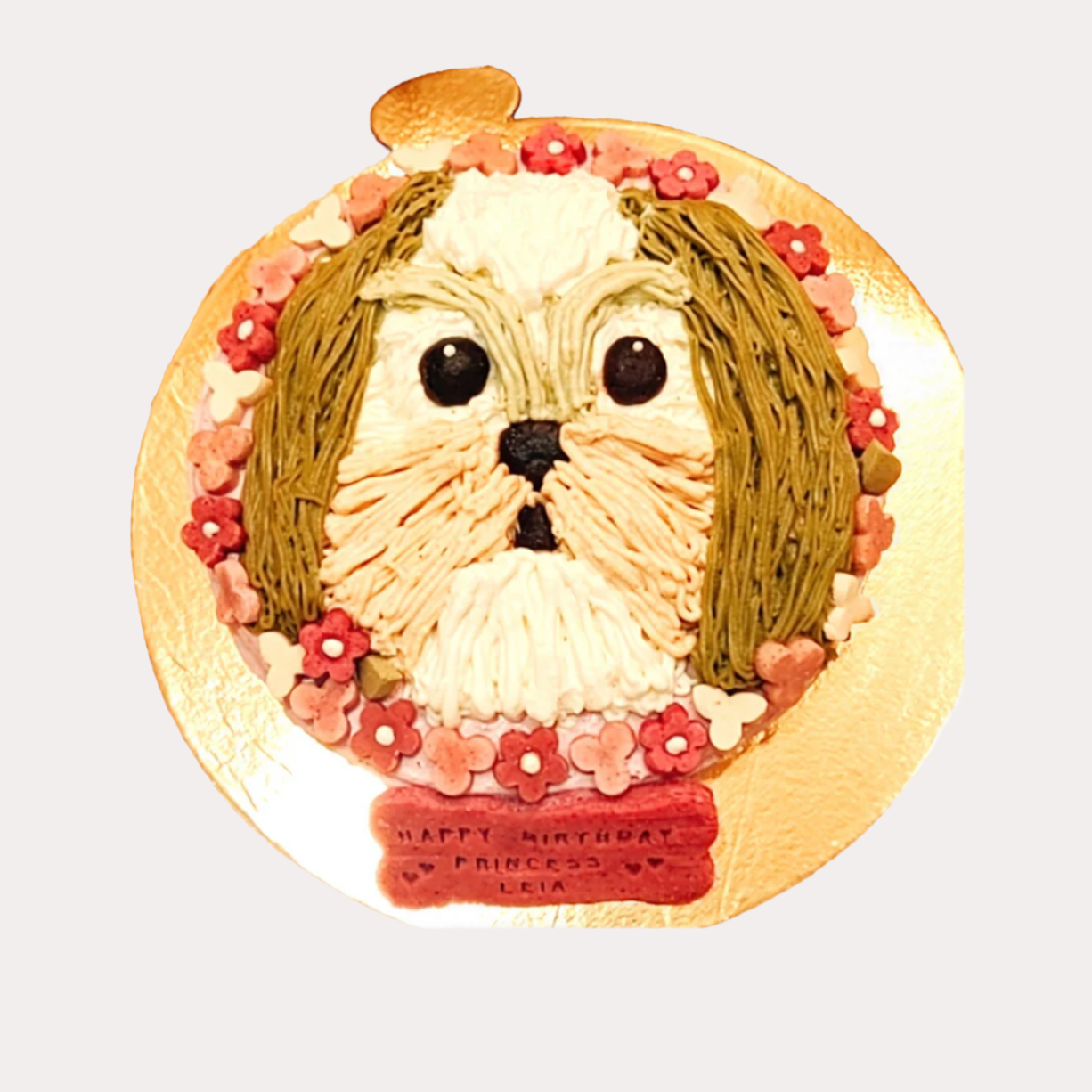 Shih Tzu Face Cake| Online Dog Cakes The Pet Belly