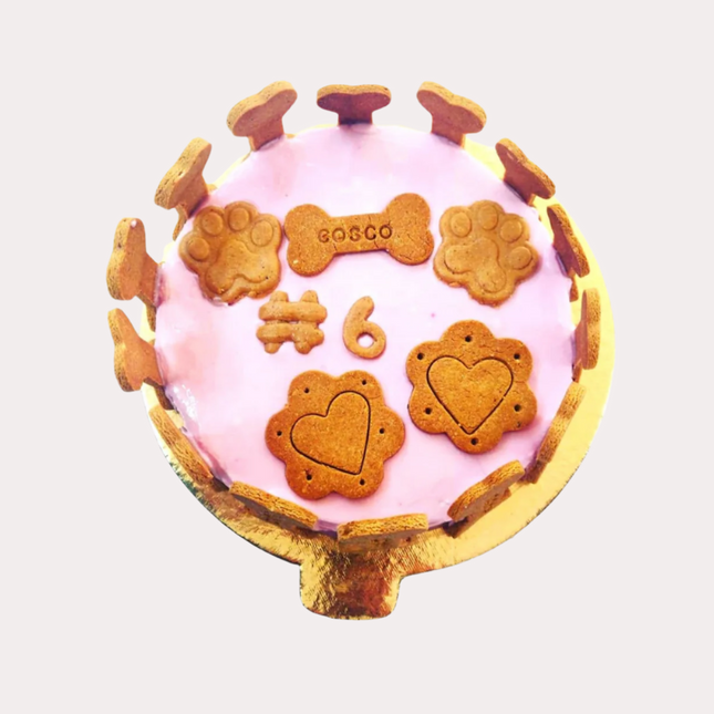 Doggy Biscuit Cake [750g] [Paw Petisserie]