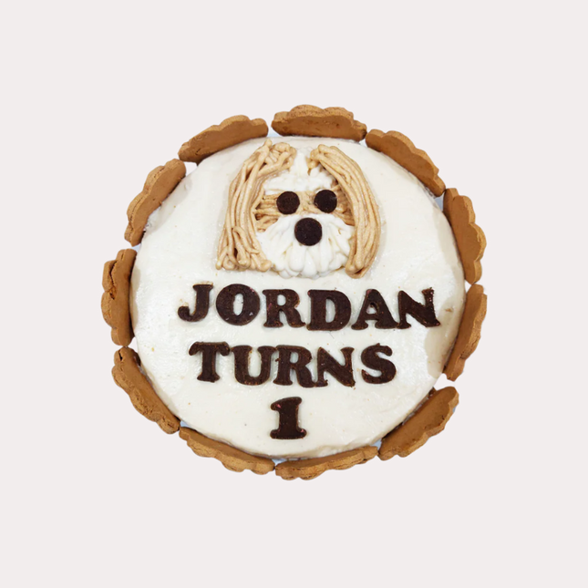 Shih Tzu Small Face Cake [600g] [Paw Petisserie]