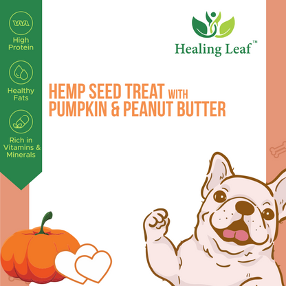 Hemp Pumpkin Treat [100g] [Healing Leaf]