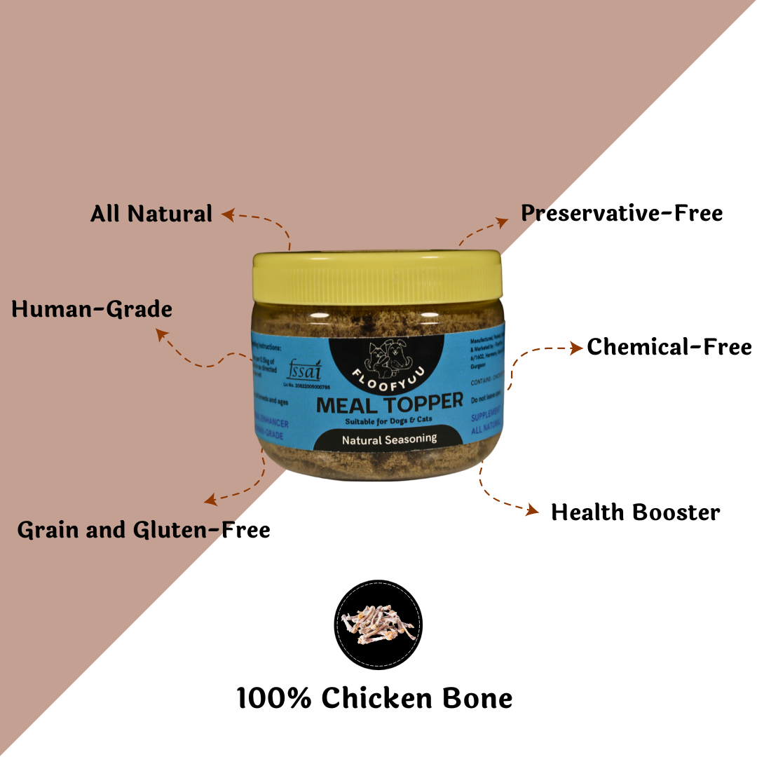 Chicken Bone Meal Topper [Floof You] - The Pet Belly