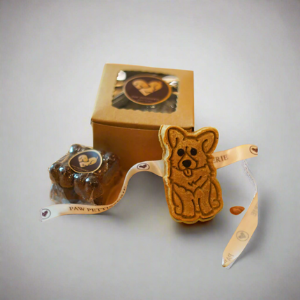 Rakhi Box (Edible Rakhi + Brownies) [Paw Petisserie]