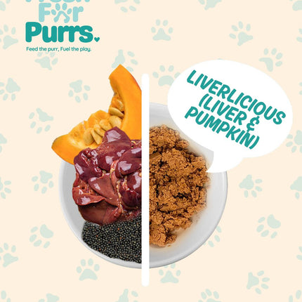 Liverlicious Meal Topper (Pumpkin) (80g) [Fresh For Purrs]