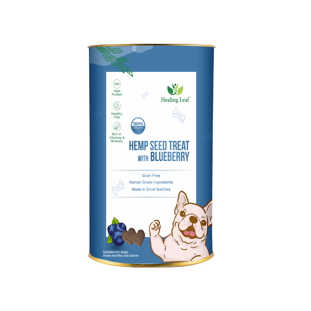 Hemp Blueberry Treat [100g] [Healing Leaf]