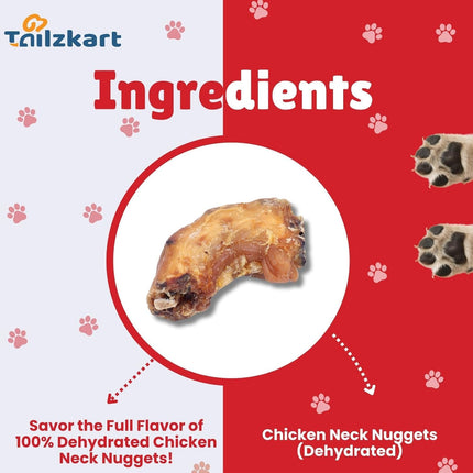 Dehydrated Chicken Neck Nuggets [200g]