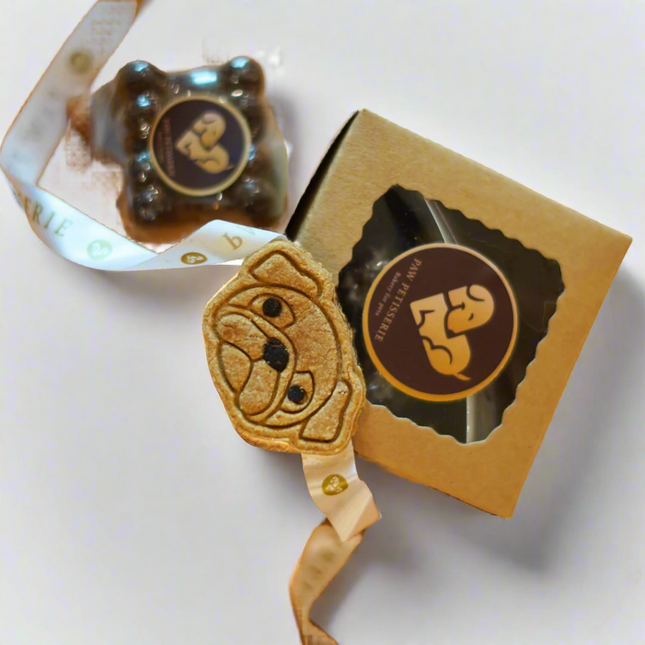 Rakhi Box (Edible Rakhi + Brownies) [Paw Petisserie]