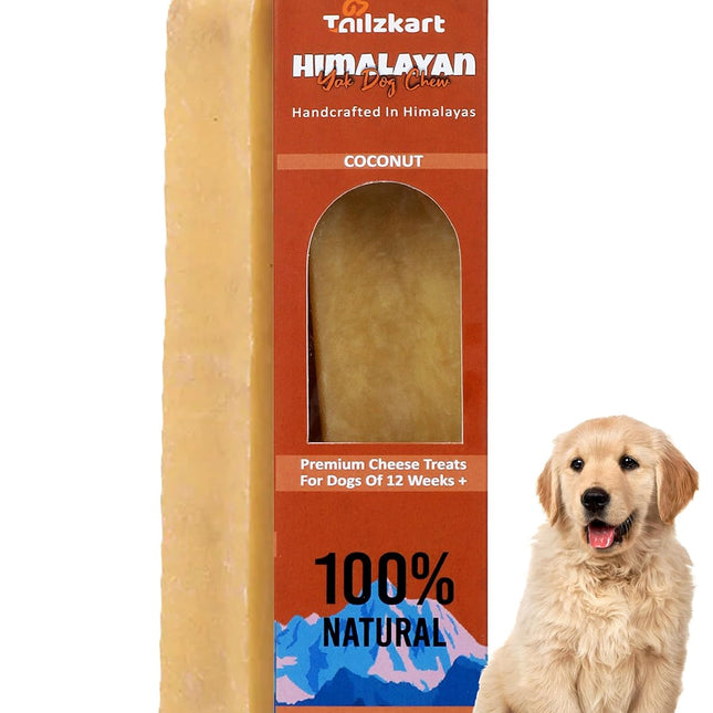 Himalayan Dog Chews | Yak/Cow Coconut Milk Sticks