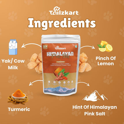 Himalayan Turmeric Puff Bites | Gluten-Free Cheese Treats [70g]