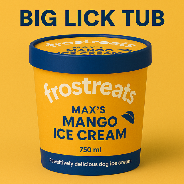 Mango Big Lick Tub (750ml) [Frostreats by Zimero]