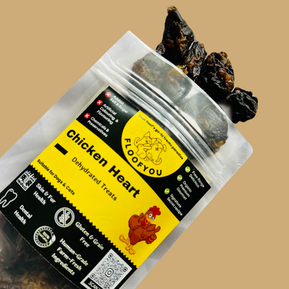 Chicken Heart- Dog and Cat treat (70g) [Floof You]