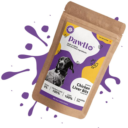 Chicken Liver Bits (100g) [Pawllo]