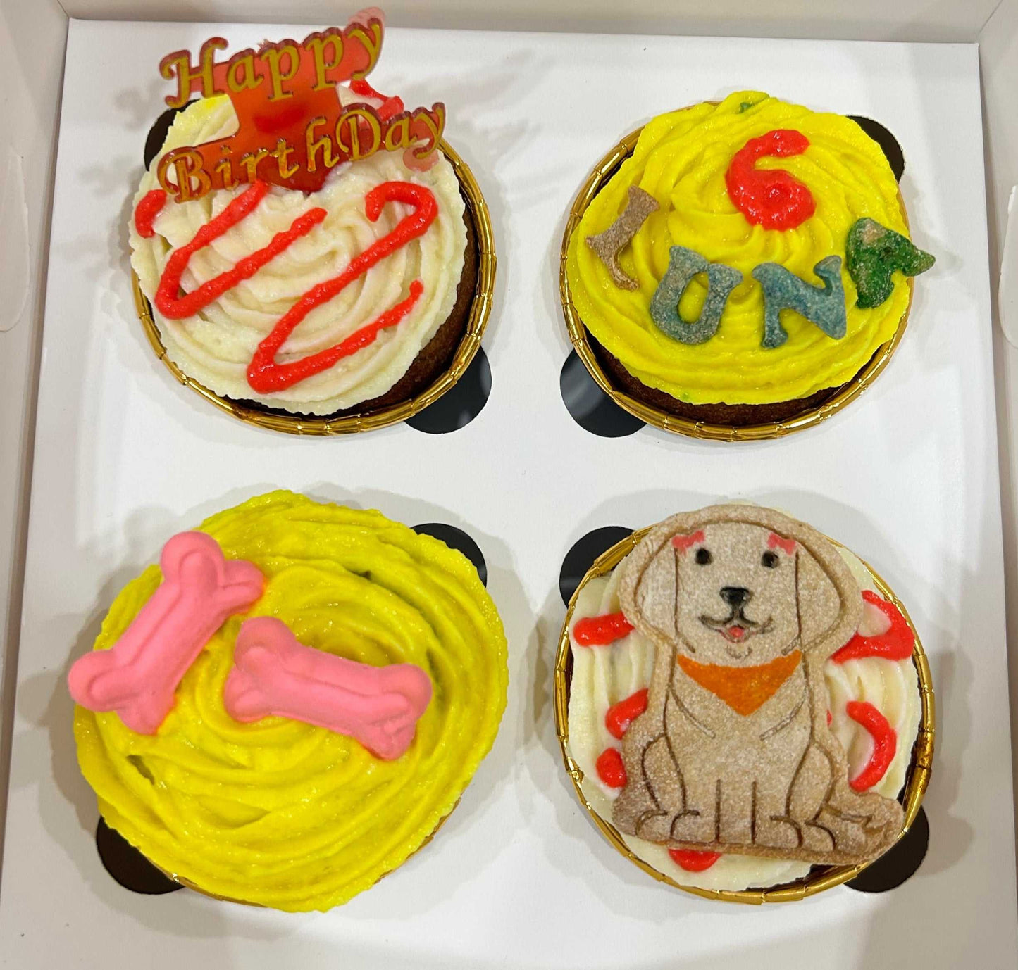 Chicken pupcakes (pack of 4) [Simba's Barkery]