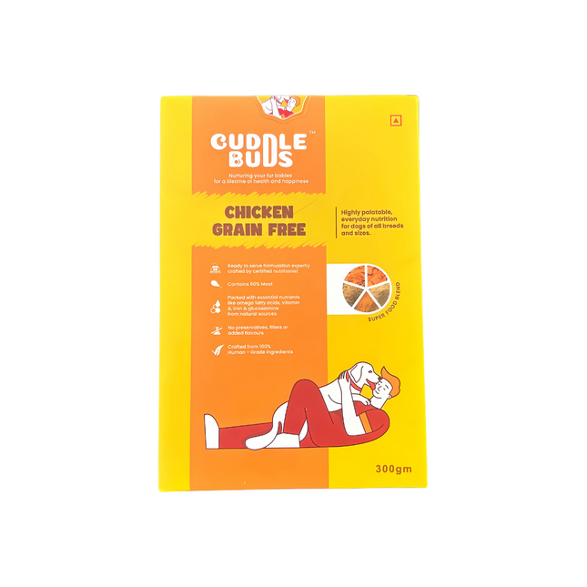 Grain-Free Chicken Meal – For Dogs  [CuddleBuds]