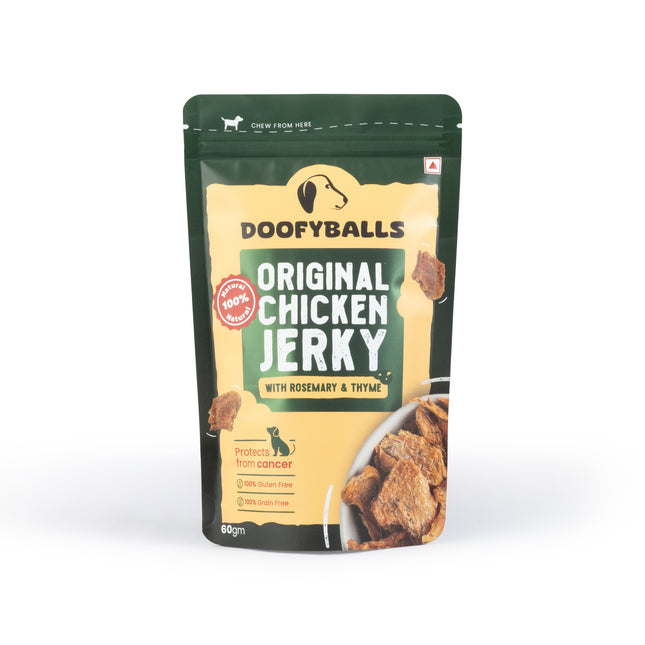 Herb Chicken Jerky [70g] [Doofyballs]