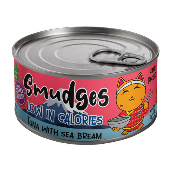Tuna Flakes With Sea Bream in Soft Jelly for Adult Cats [Smudges]
