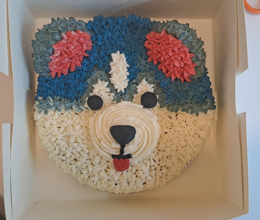 Husky Dog Cake [Puppychef]