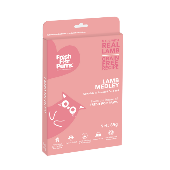 Lamb Medley (85g) [Fresh For Purrs]