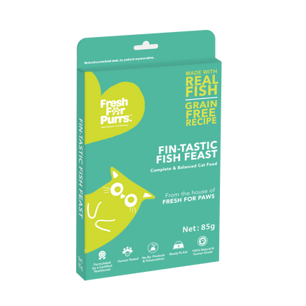 Fin- tastic Fish Feast (85g) [Fresh For Purrs]