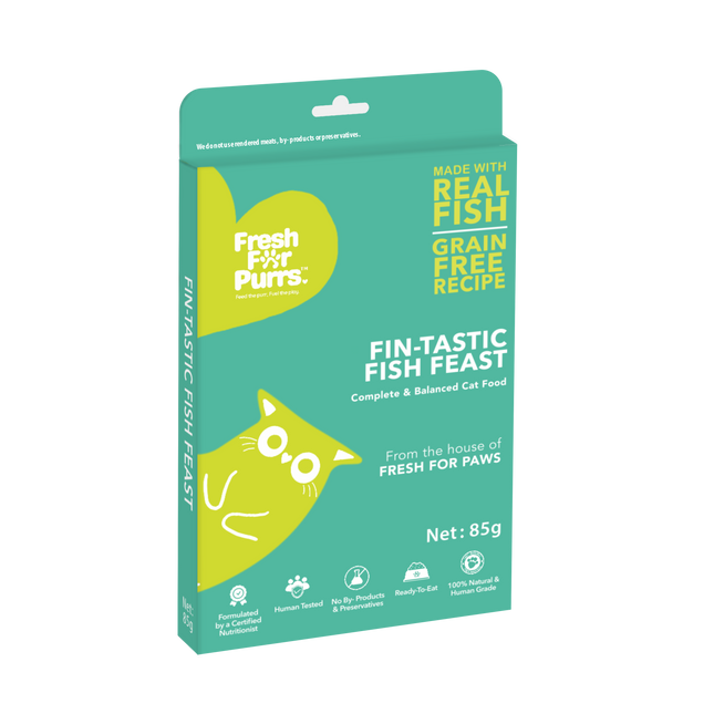 Fin- tastic Fish Feast (85g) [Fresh For Purrs]