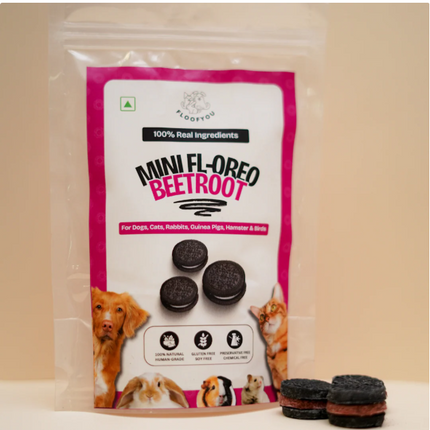 Mini FI- Oreo Beetroot Dog Treat [FloofYou]