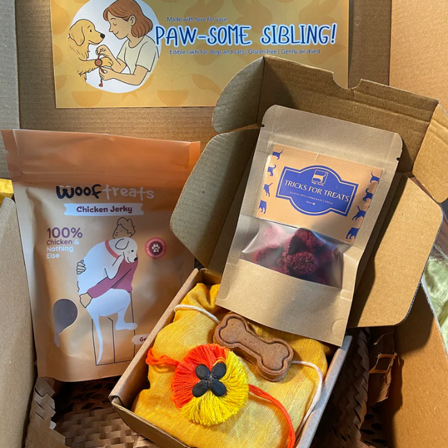 WagxWoof Edible Rakhi Hampers [Wooftreats]