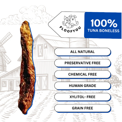 Tuna Fillet Boneless Jerky Strips [FloofYou]