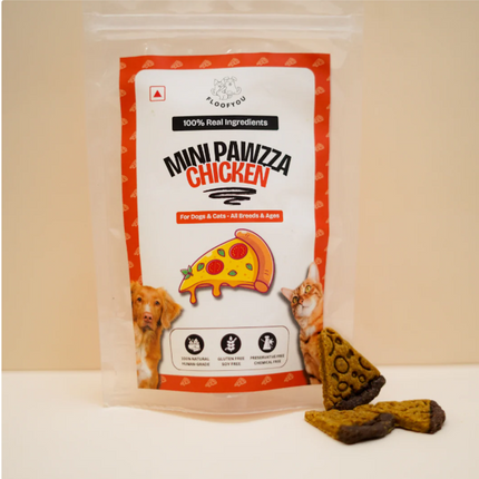 Mini Chicken "Pawzza" Treat [FloofYou]