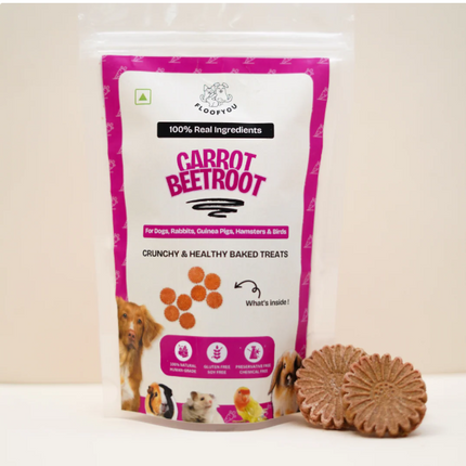 Carrot Beetroot Biscuits [FloofYou]