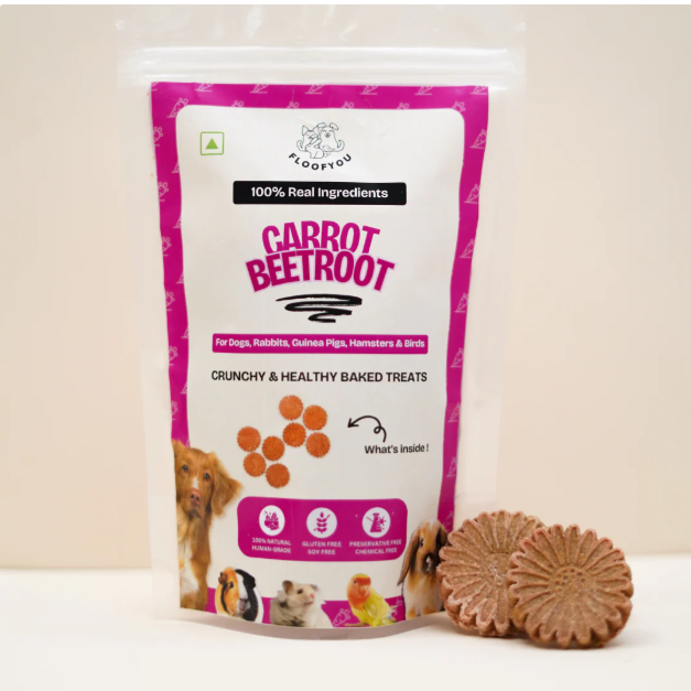 Carrot Beetroot Biscuits [FloofYou]
