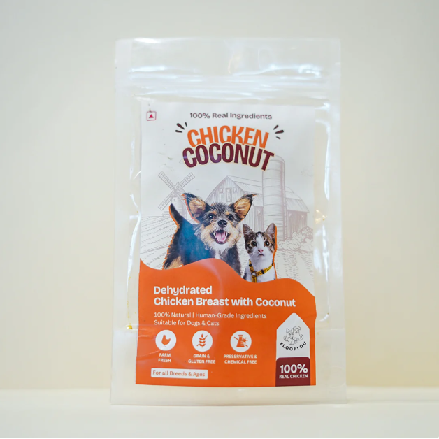Chicken Coconut Jerky Strips [FloofYou]