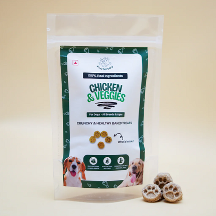 Chicken & Veggies Dog Treats [FloofYou]