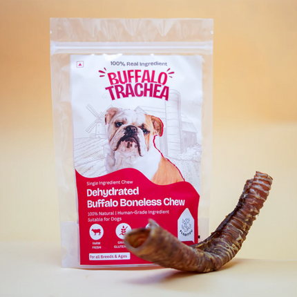 Buffalo Trachea Boneless Chews [FloofYou]