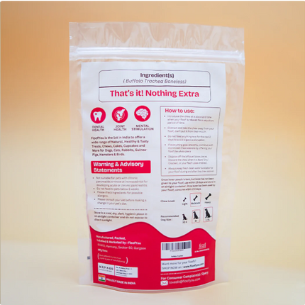 Buffalo Trachea Boneless Chews [FloofYou]