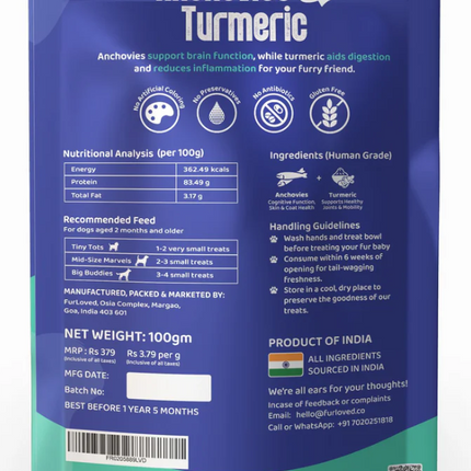 Anchovies & Turmeric