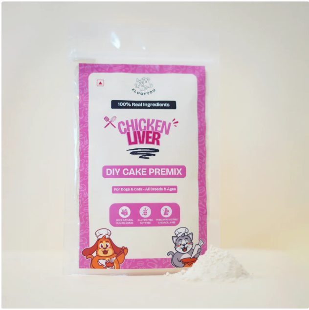 Chicken Liver DIY Cake premix (70g)  [FloofYou]
