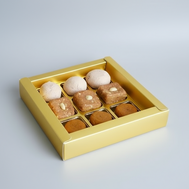 Diwali Mithai Box [Paw Petisserie]