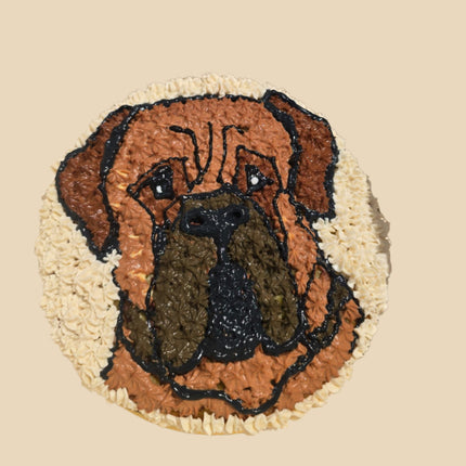 Bull Mastiff Dog Cake [Puppychef]