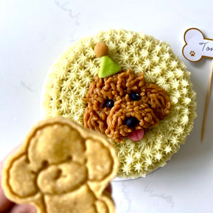 Poodle Face Cake [The Furry Baker]