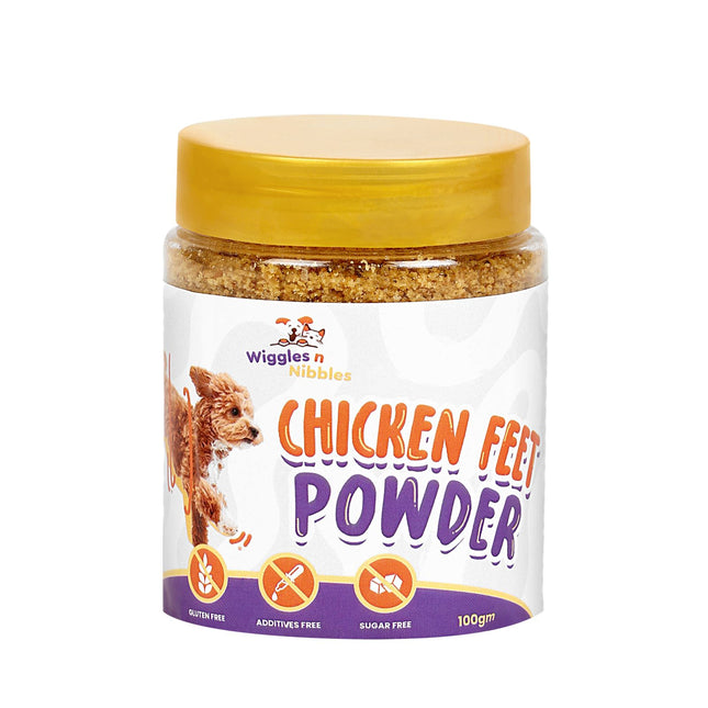 Chicken Feet Powder (200g) [Wiggles & Nibbles]