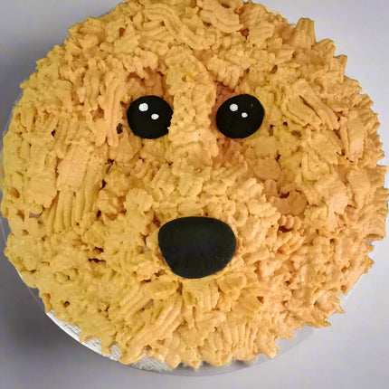 Golden Retriever Dog Cake [Puppychef]