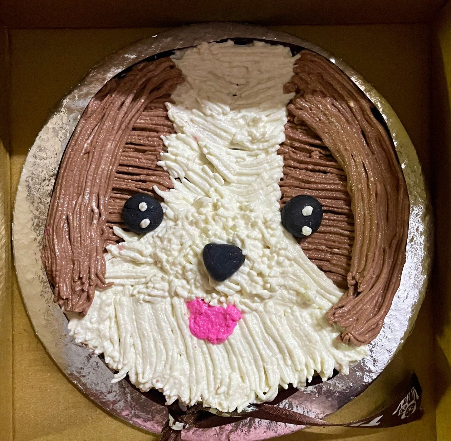 Shih Tzu Face Cake [The Furry Baker]