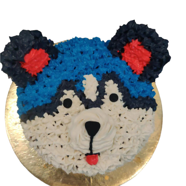 Husky Dog Cake [Puppychef]