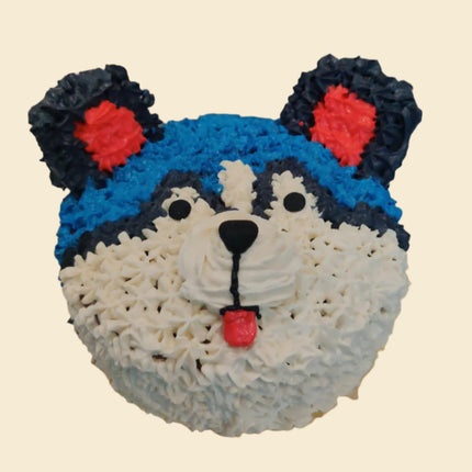 Husky Dog Cake [Puppychef]