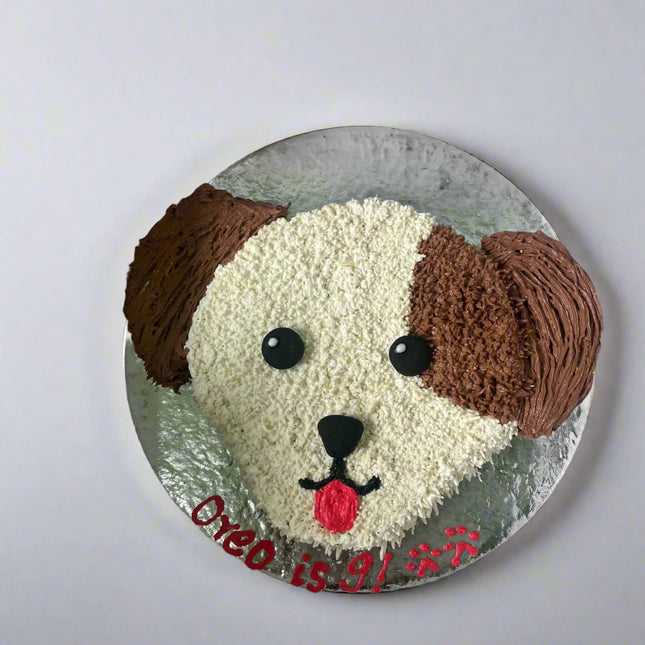 Dog Face Cake [The Furry Baker]
