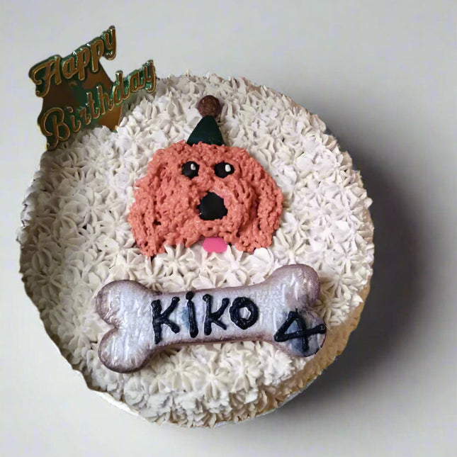 Poodle Face Cake [The Furry Baker]