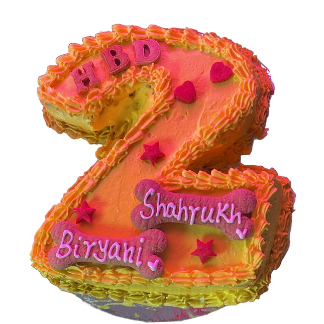 Birthday Number Cake [The Furry Baker]