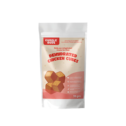 Dehydrated Chicken Cubes [CuddleBuds]